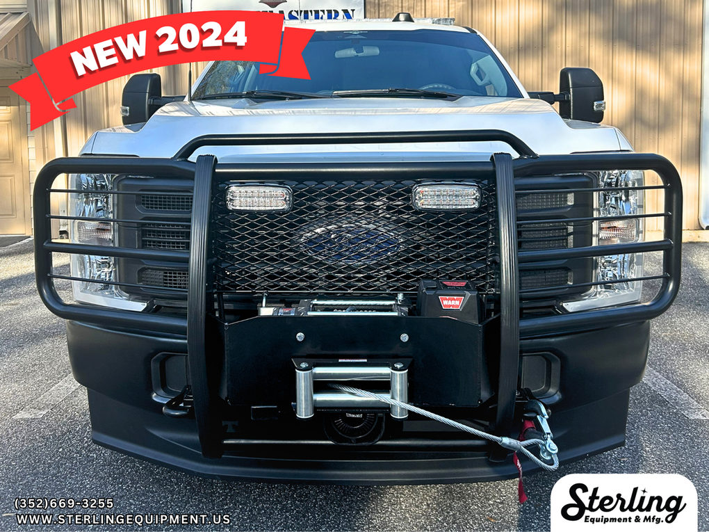 New 2024 Ford Super Duty Grille Guard Sterling Equipment
